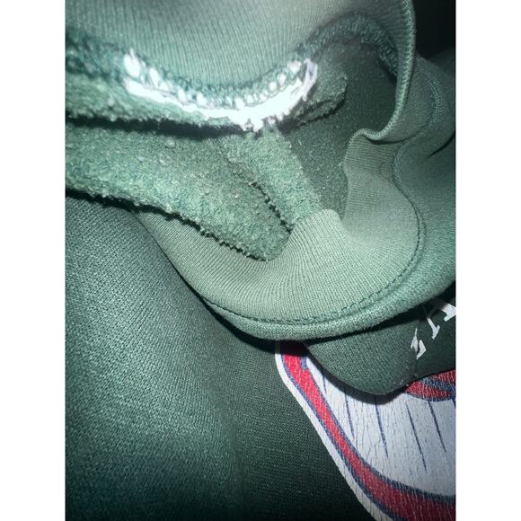 Vintage Nutmeg Cleveland Indians 90s crewneck over sized sweater large logo face - Picture 4 of 8